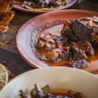 Deep Dish Chicago Style Pizza in a Cast Iron Skillets
1187891919
Deep Dish Chicago Style Pizza in a Cast Iron Skillets © rudisill / Getty Images