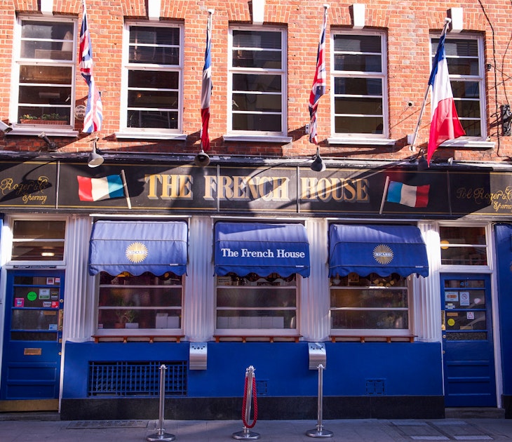 Courtesy photos from The French House in London, UK