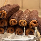 An artwork pain au chocolat from Ritz Paris Le Comptoir in Paris.